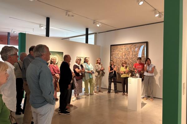 Més de 20 socis i sòcies visiten el Museu Can Framis
