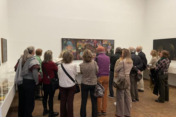 Finalitza el Cicle de Sortides Culturals amb el Museu Tàpies