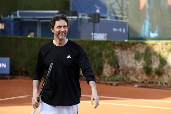 Els socis/es celebren el "Dia del Soci/a" abans de l'inici del Barcelona Open Banc Sabadell