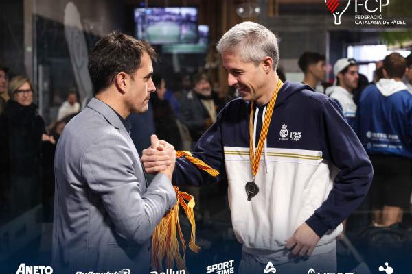 El equipo masculino es finalista en el Campeonato de Cataluña de pádel