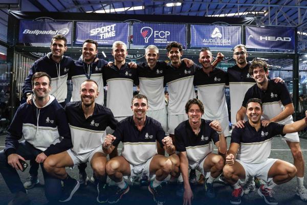 L'equip absolut masculí de pàdel és Campió de Catalunya!