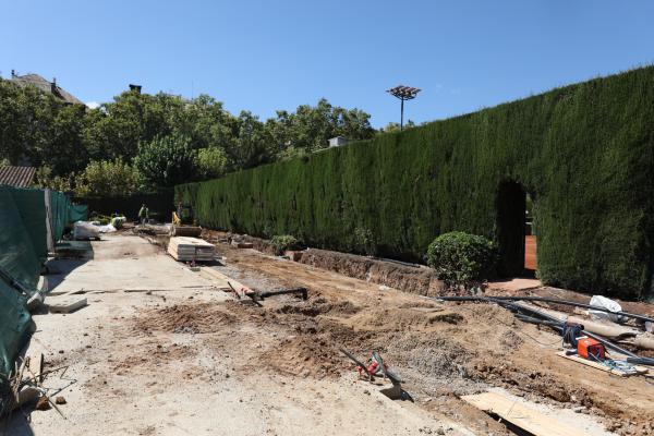Actualització de les obres al Club