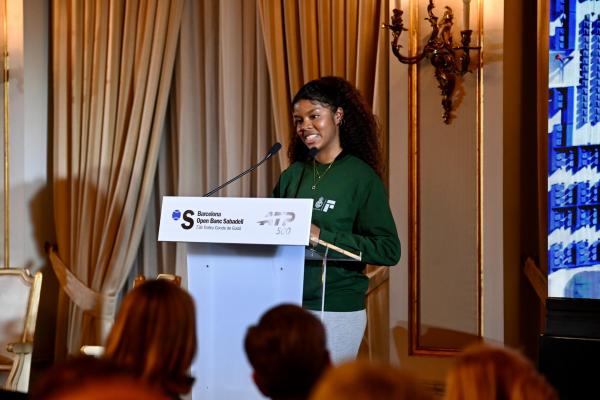 Vivian Mejía, protagonista en la presentació del Trofeu Conde de Godó