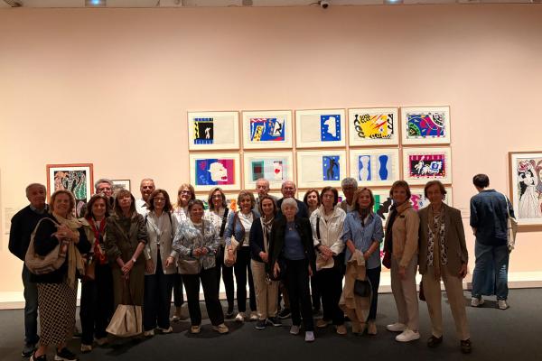 Els socis de l'RCTB-1899 descobreixen Matisse al CaixaForum