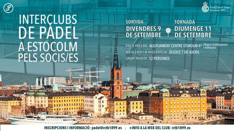 Interclubs de Pàdel a Estocolm