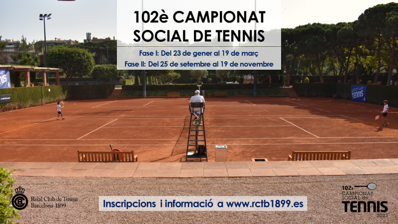 102è Campionat Social de Tennis 2023