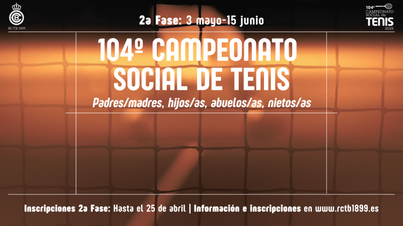 104º Campeonato Social de Tenis