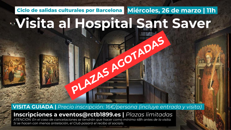 Visita en el Hospital de Sant Saver