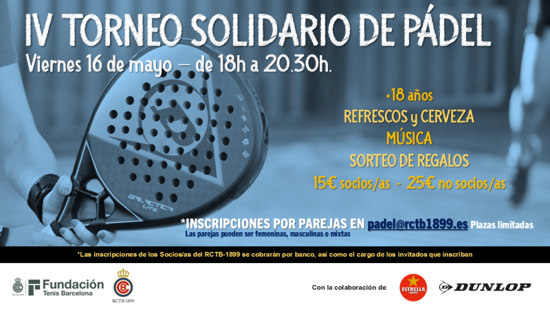 IV Torneo Solidario de Pádel
