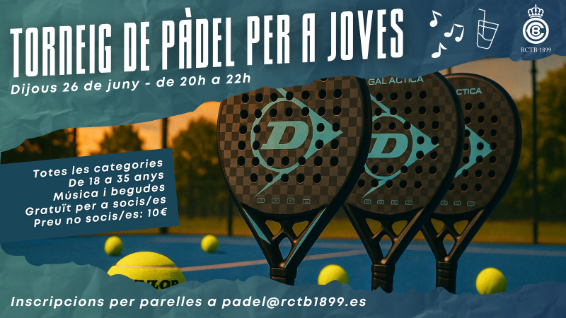 Torneig de pàdel per a joves