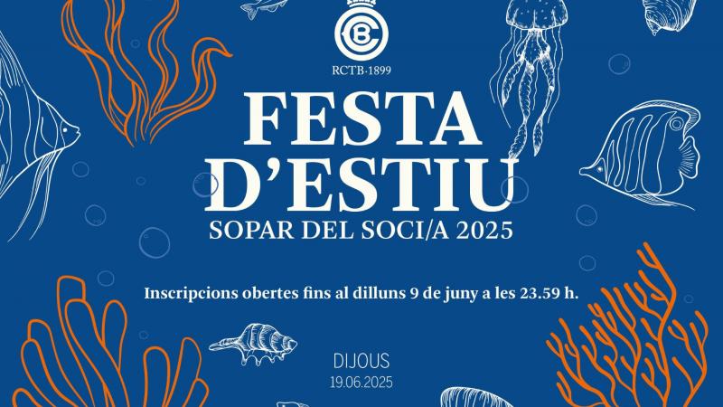 Festa d'Estiu - Sopar del Soci/a 2025