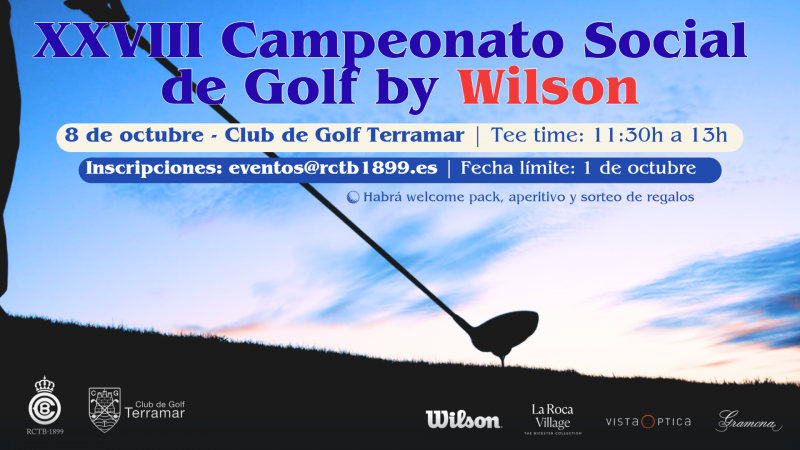 XXVIII Campionat Social de Golf by Wilson