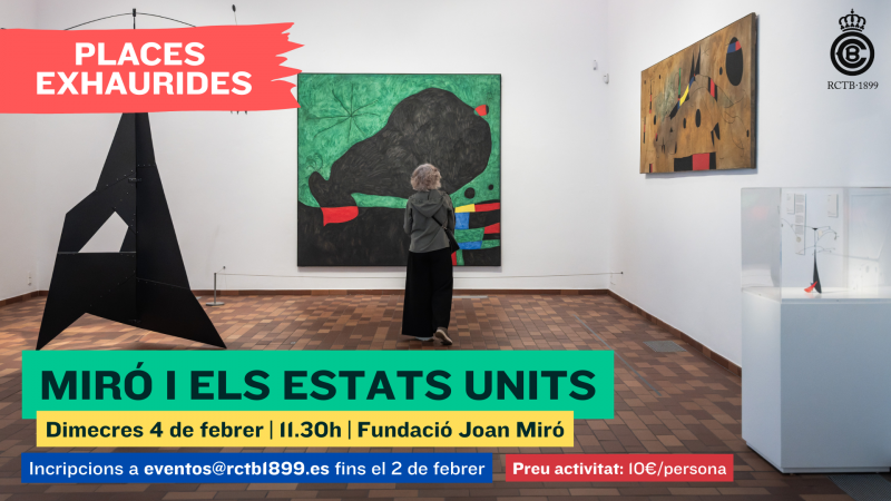 Visita Cultural: Miró i els Estats Units 