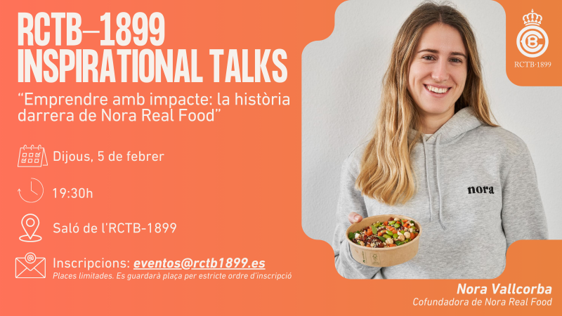 Inspirational Talks amb Nora Vallcorba (Nora Real Food)
