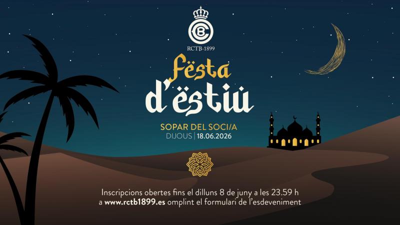 Festa d'Estiu - Sopar del Soci/a 2026