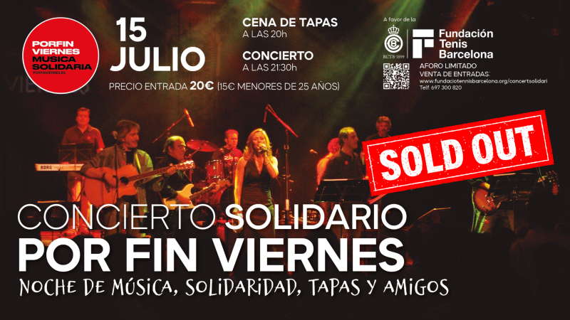 Concierto solidario de la Fundación Tenis Barcelona