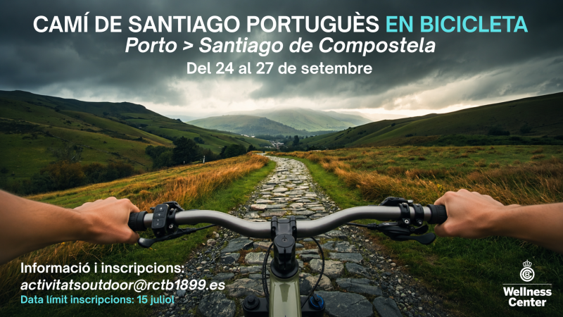 Camí de Santiago portuguès en bicicleta