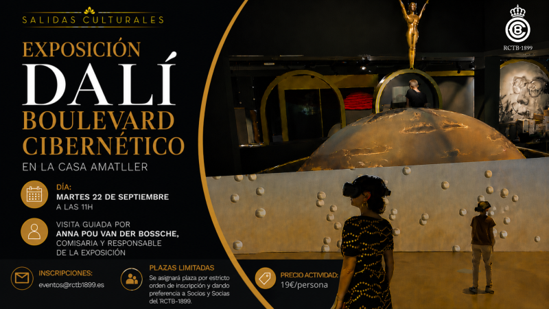Exposición Dalí Boulevard Cibernético en Casa Amatller