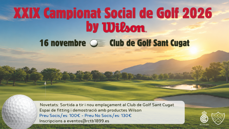 XXIX Campionat Social de Golf by Wilson