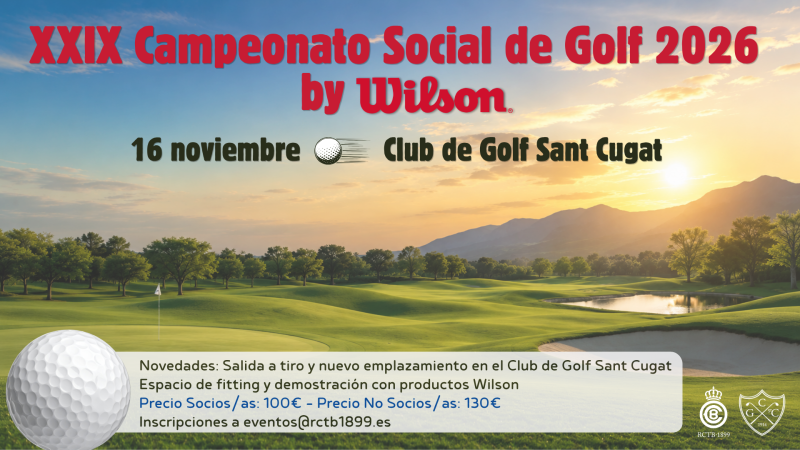 XXIX Campeonato Social de Golf by Wilson