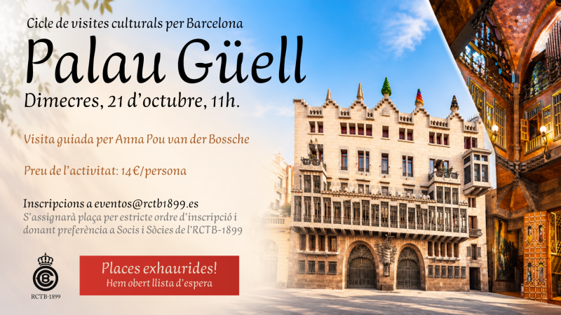 Visita cultural al Palau Güell