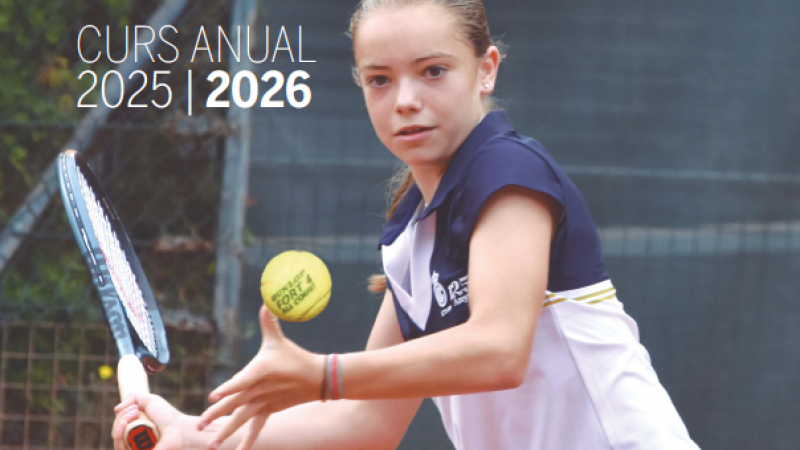 S'obren les inscripcions pel curs 2025/2026 de l'Escola de Tennis i Pàdel