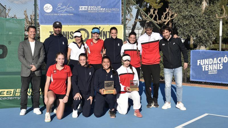 Equipo femenino campeón absoluto de Cataluña el 2023