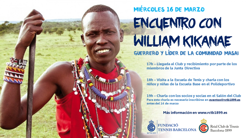 Encuentro con William Kikanae, guerrero y líder de la comunidad masai